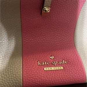 Kate spade pink and gray shoulder bag